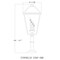 Z-Lite Talbot 4 Light Outdoor Post Mounted Fixture, Oil Rubbed Bronze And Seedy 579PHXLXS-536P-ORB - alternate 6